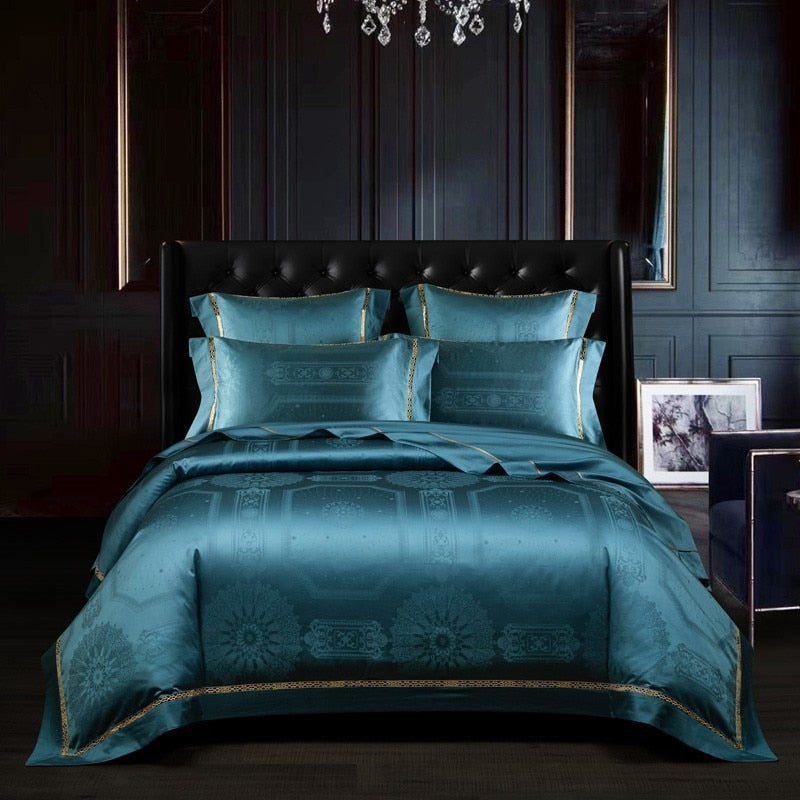 Luxury Silk Satin Royal Bedding Set