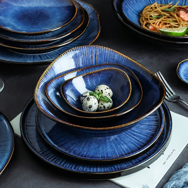 Ceramics Dishes Dinnerware Set, Dishes Plates Sets Nordic